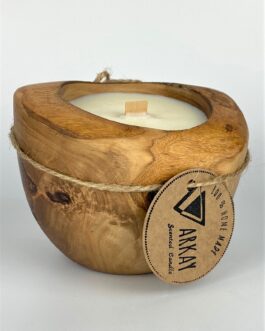 Naturalna świeca zapachowa w drewnie DMR12