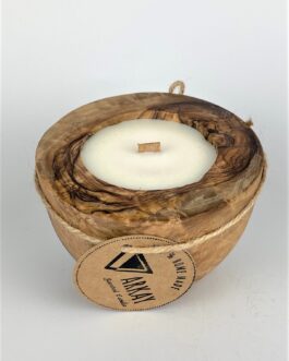 Naturalna świeca zapachowa w drewnie DMP12