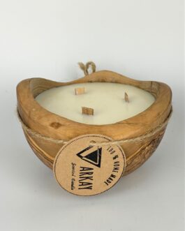 Naturalna świeca zapachowa w drewnie DMIR14